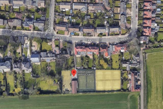 Boldon Lawn Tennis Club. Picture: Google Maps