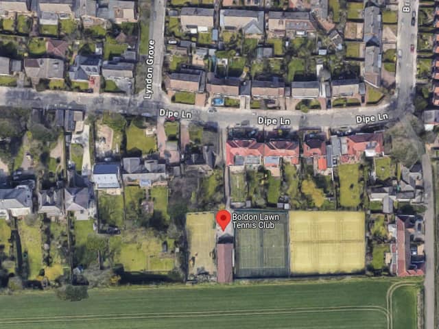 Boldon Lawn Tennis Club. Picture: Google Maps