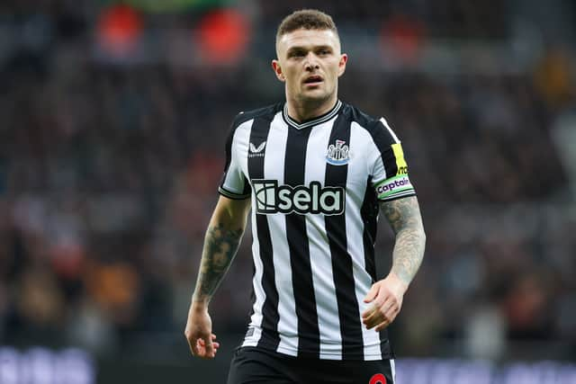 Newcastle United defender Kieran Trippier. 