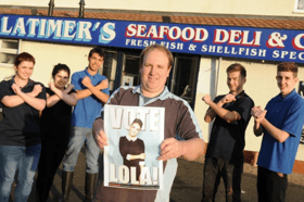 Latimer's owner Robert Latimer and staff were encouraging people to vote for X Faxtor contestent Lola Saunders in 2014. Remember this? 