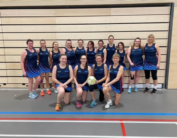 Members of Boldon Netball club