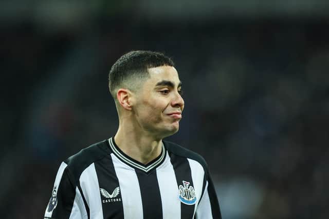 Miguel Almiron, Newcastle United winger. 