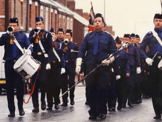Members of the Boys Brigade on their annual battalion march in May 1996. Can you spot someone you know? 