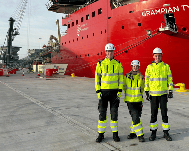 Logan Ebanks, Bridie Gallagher, and Jamie Edwards have all secured apprenticeships with the Dogger Bank Wind Farm.