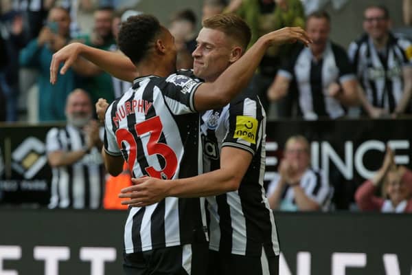 Harvey Barnes returns for Newcastle United this afternoon. 