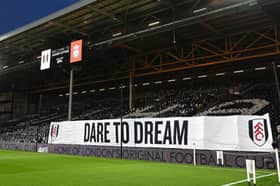 A general view of Fulham's Craven Cottage before their Carabao Cup semi-final against Liverpool. (Photo by Mike Hewitt/Getty Images)