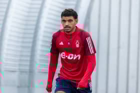 Nottingham Forest midfielder Morgan Gibbs-White.