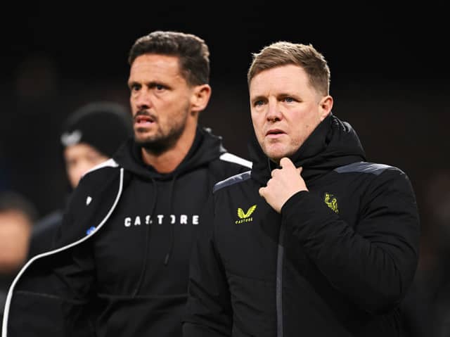 Newcastle United boss Eddie Howe. (Photo by Mike Hewitt/Getty Images)