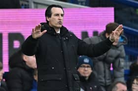Aston Villa boss Unai Emery
