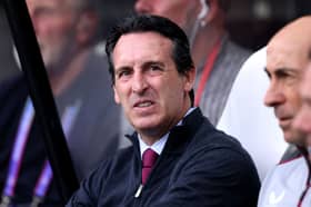 Aston Villa manager Unai Emery