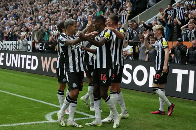 Newcastle United defeated Aston Villa 5-1 at St James' Park back in August.