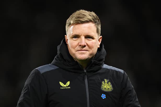 Newcastle United head coach Eddie Howe. 