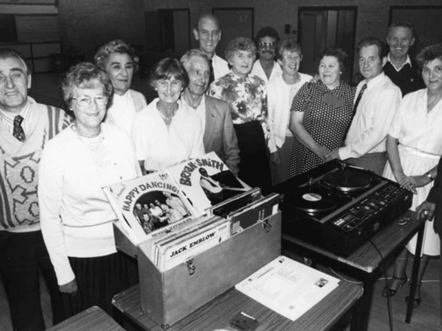 The Wednesday evening dance class at Luke Lane Community Centre, Hebburn. Were you one of the members?