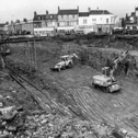 Taking you back to 1980 where workers were preparing the new track at Chichester to carry the Metro line to Newcastle. 