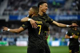 PSG striker Hugo Ekitike