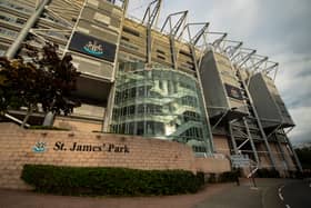 St James' Park, home of Newcastle United