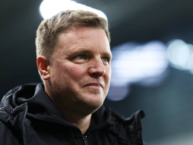 Newcastle United head coach Eddie Howe.