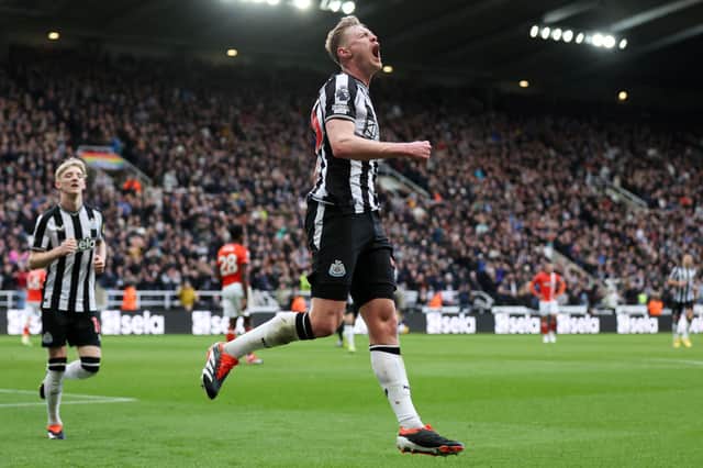 Sean Longstaff has scored six goals this season. 