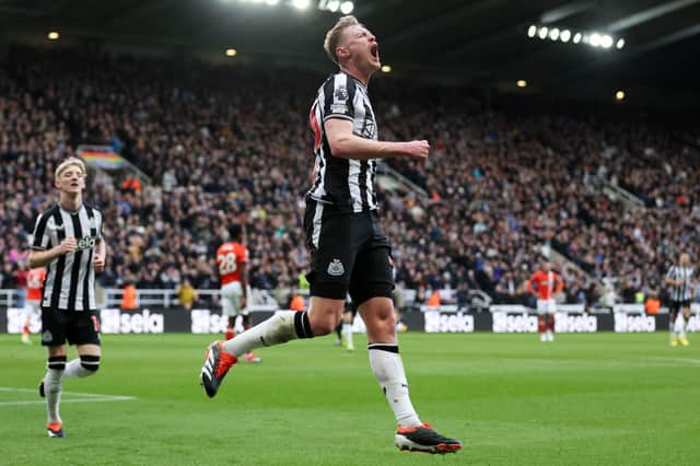 Sean Longstaff has scored six goals this season. 