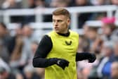 Newcastle United winger Harvey Barnes. Barnes has spoken about his long injury lay-off and the decision not to have surgery on his foot injury.