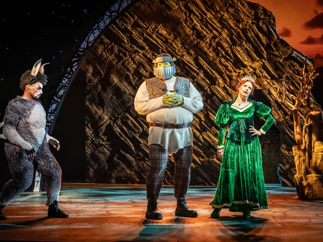 Shrek the Musical opened at Sunderland Empire on February 6. 