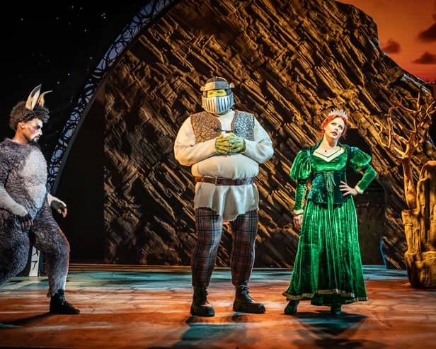 Shrek the Musical opened at Sunderland Empire on February 6. 