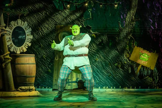 Antony Lawrence as Shrek.