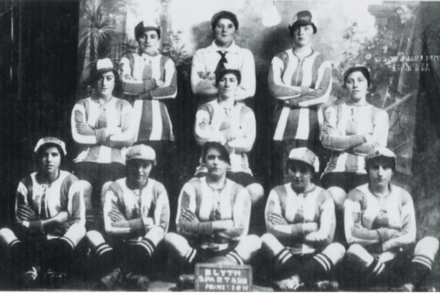 Blyth Spartans Ladies in 1918