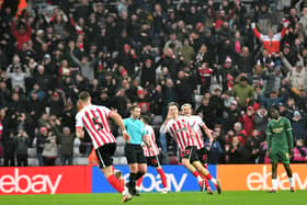 Jack Clarke celebrates his goal against Plymouth Argyle