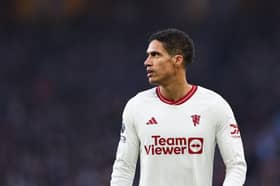 Manchester United defender Raphael Varane