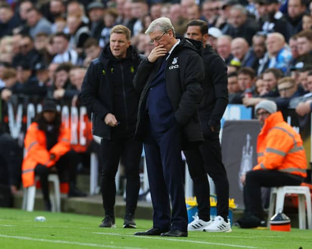 Crystal Palace manager Roy Hodgson. Hodgson is expected to step down as manager of Palace.