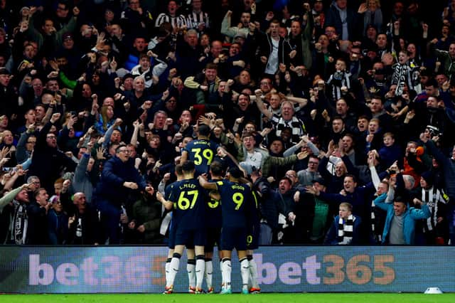 Bruno Guimaraes scored twice as Newcastle United put three past Nottingham Forest last weekend.