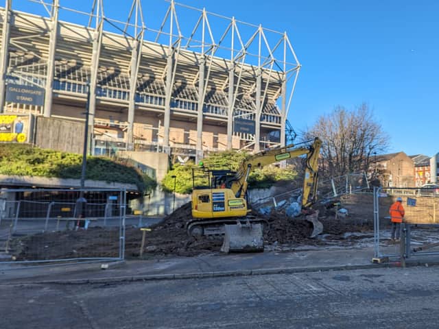 Construction has begun on St James' STACK as Newcastle United post exciting update