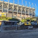 Construction has begun on St James' STACK as Newcastle United post exciting update