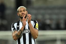 Newcastle United midfielder Joelinton. 