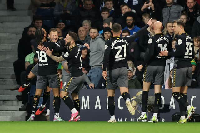 Ryan Fraser celebrating scoring for Southampton v West Brom. The Saints have been urged to sign the Newcastle United winger this summer.