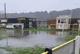 Boldon CA's Villa Ground has been hit by bad weather in recent months.