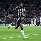 Newcastle United striker Alexander Isak could be in contention for a start against Arsenal this weekend.