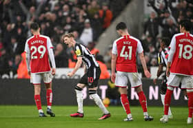 Newcastle United defeated Arsenal at St James' Park back in November. The Magpies go in search of a Premier League double over the Gunners this weekend.