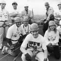 A Red Nose Day fundraiser for those with a head for heights. Who remembers this abseil off the 140ft high Wilkinson Court in 1988?