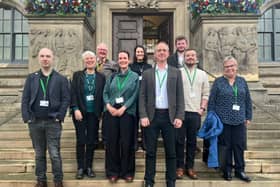 South Tyneside Council’s Green Party Group, with group leader Cllr David Francis (front centre). Photo: Other 3rd Party.