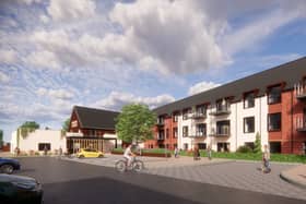 A CGI of how the ‘Hebburn Gardens’ extra care scheme could look.