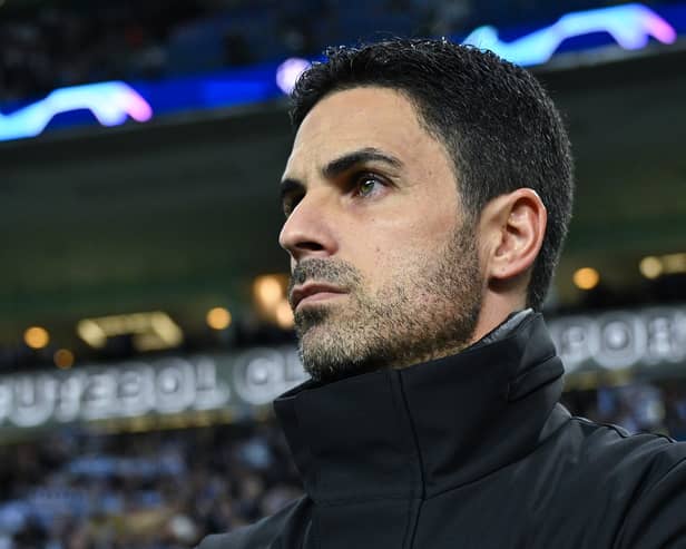 Arsenal boss Mikel Arteta.