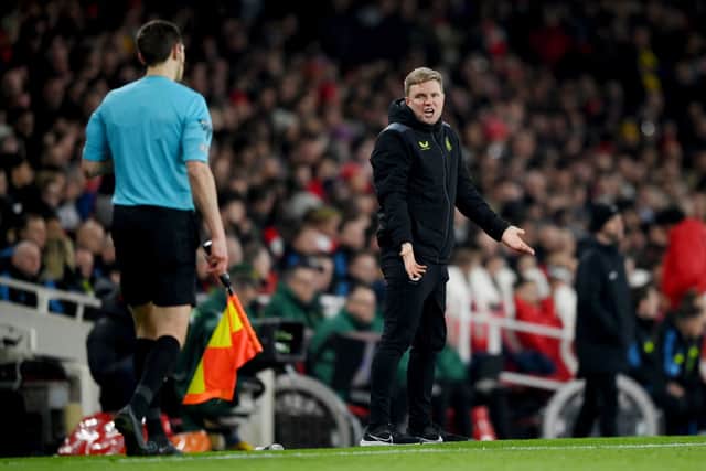 Newcastle United were beaten 4-1 by Arsenal last weekend.
