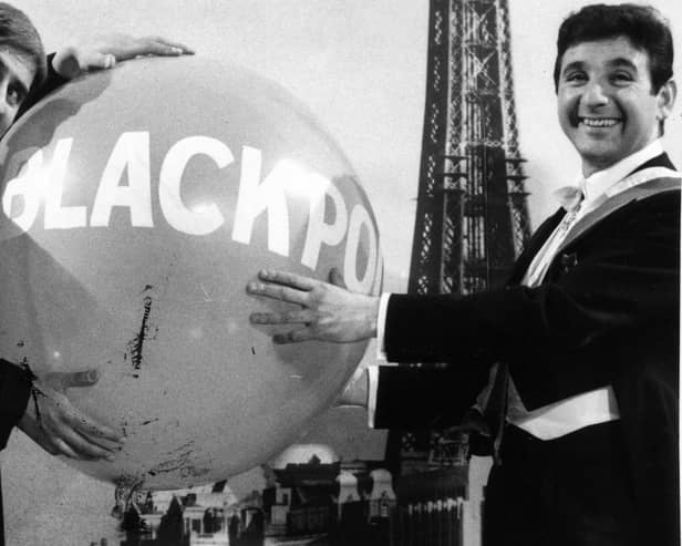 Mike and Bernie Winters in Blackpool in 1965. Bernie was also the host of a game show in 1983.