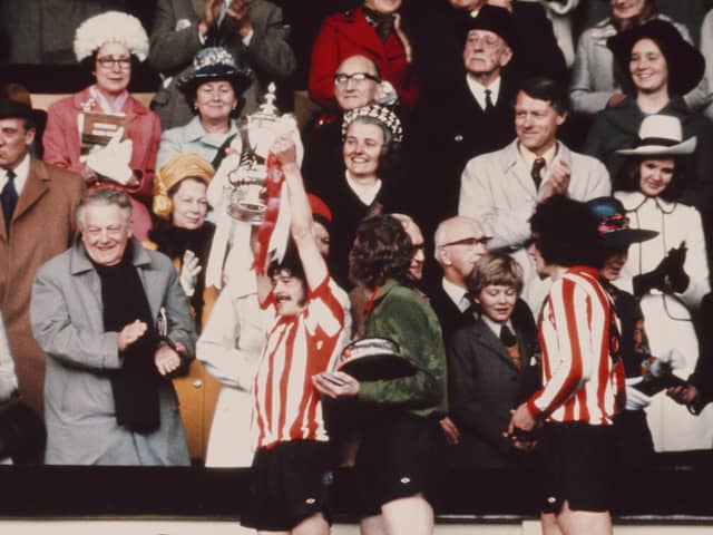 Second-tier Sunderland stunned Don Revie's Leeds in the 1973 FA Cup final. Ian Porterfield scored the winner in a 1-0 win.