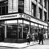 Tops Clothing Supermarket was in the picture in 1964. Remember it?