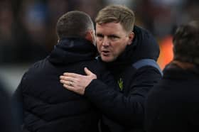 Eddie Howe and Gary O'Neil. Newcastle United face Wolves on Saturday afternoon in the Premier League.