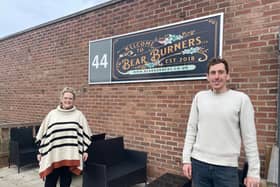 Rachel and James Spence, the owners of Bear Burners in Jarrow. Photo: National World.