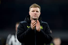 Newcastle United head coach Eddie Howe.